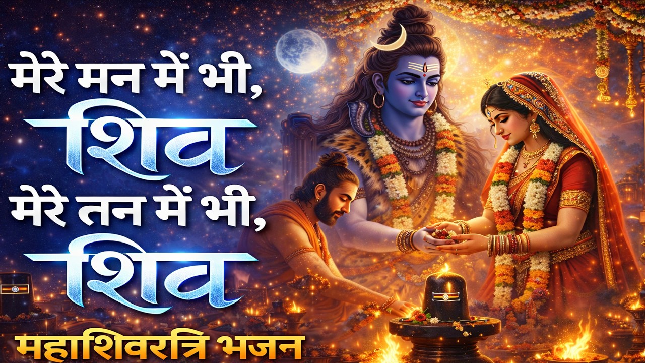1 Hour Non-Stop Shiv Bhajan | मेरे मन में भी शिव, मेरे तन में भी शिव | Shiv Dhyan & Meditation
