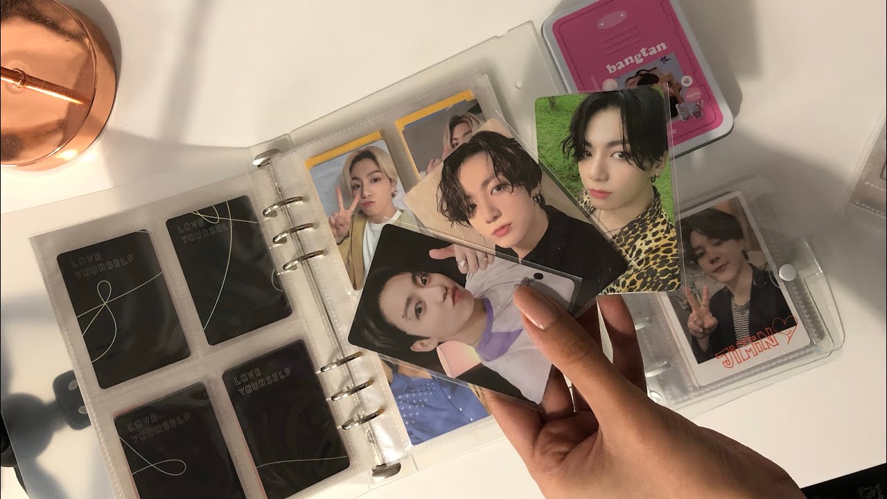 bts a5 binder update + pc haul #3 🍰🥂| jungkook collection + some ot7