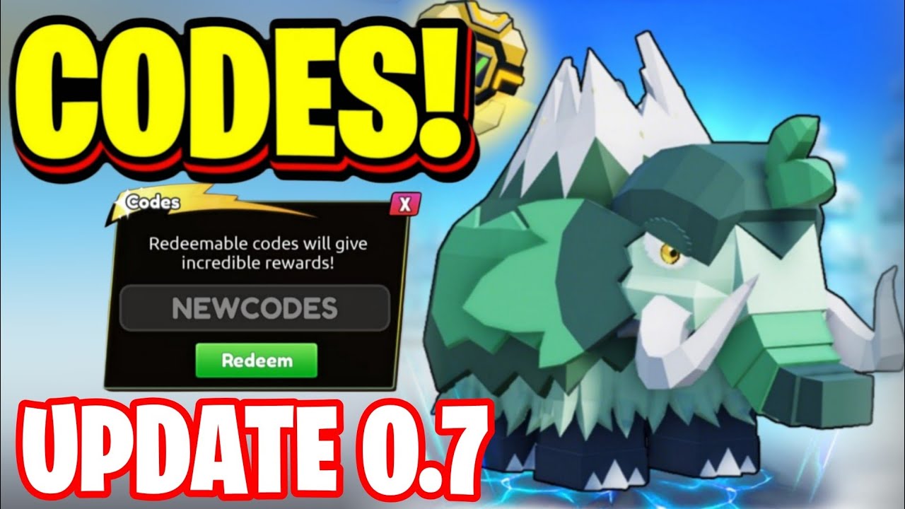 *NEW* ALL WORKING UPDATE 0.7 CODES FOR CATCH A MONSTER! ROBLOX CATCH A MONSTER CODES