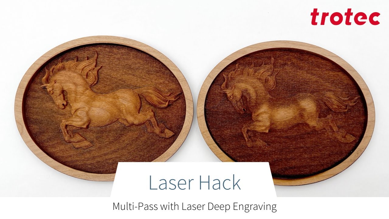 Laser Hack: многопроходная лазерная глубокая гравировка