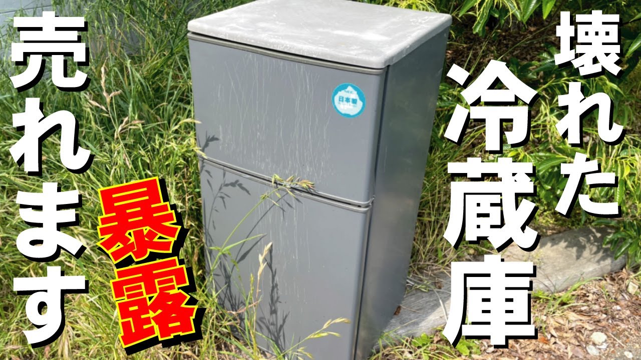 【壊れた冷蔵庫】処分方法と買取価格を暴露します