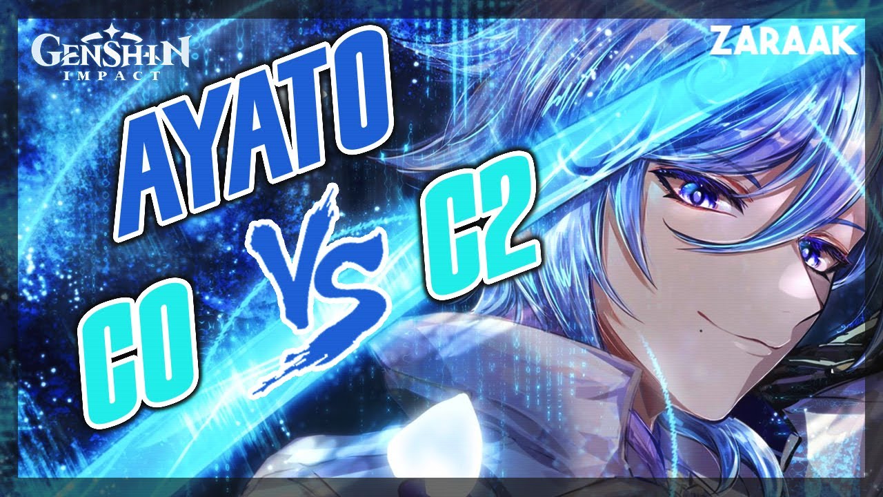 AYATO C0 VS C2 ! UNE DIFFERENCE SI GRANDE? -  GENSHIN IMPACT