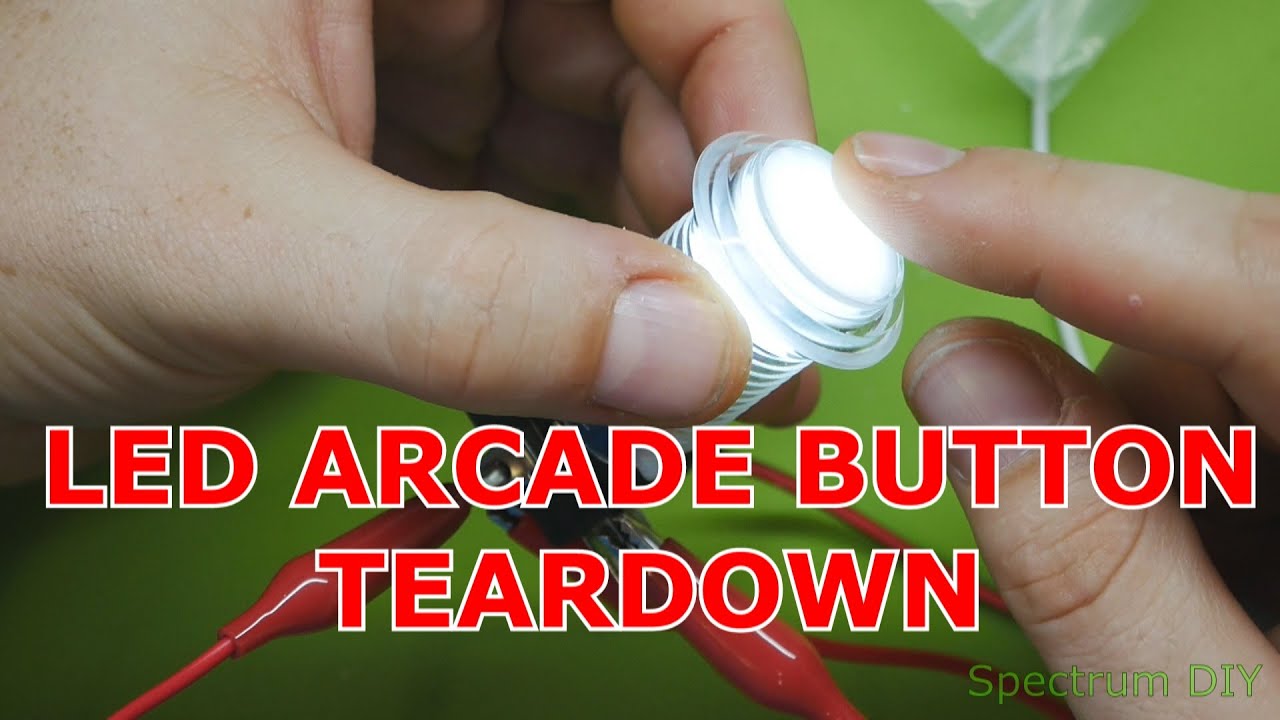 LED Arcade Button Teardown