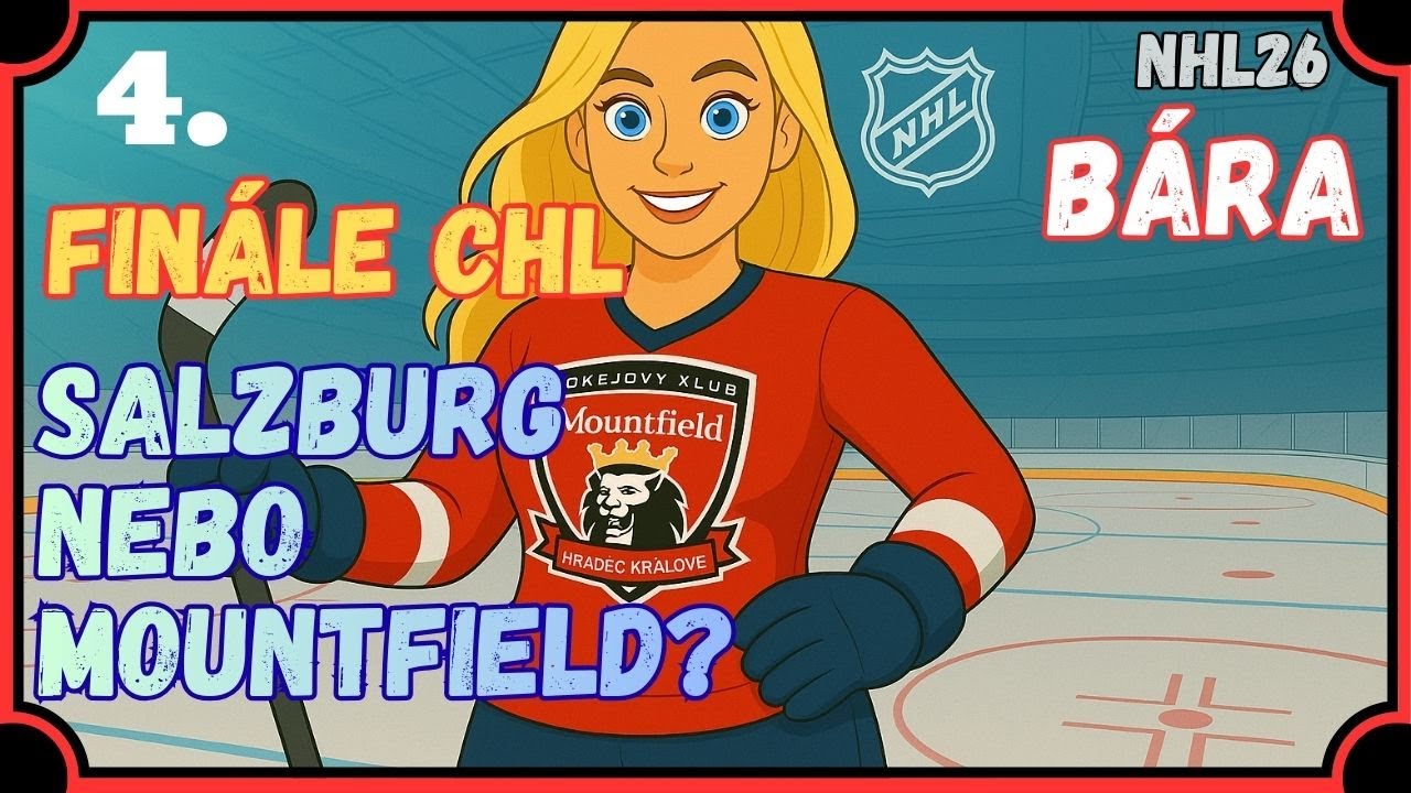 Finále ligy mistrů #004 | Kariéra hráče NHL26 cz
