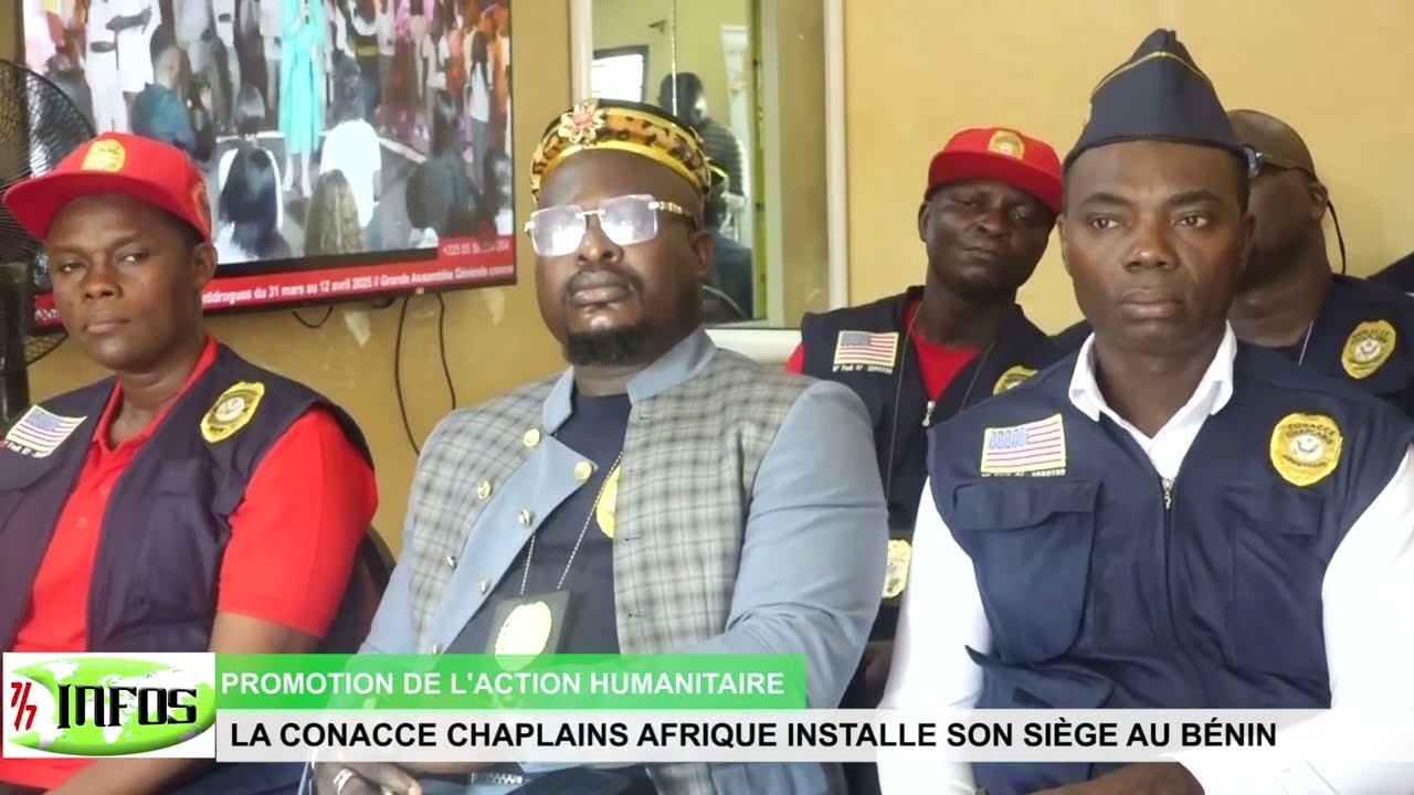 LA CONACCE CHAPLAINS AFRIQUE S'INSTALLE AU BÉNIN