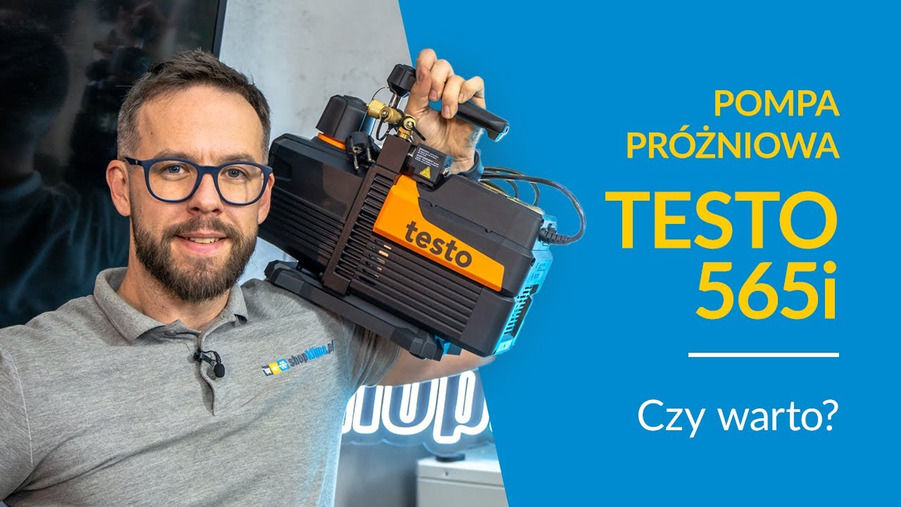 Pompa próżniowa od TESTO 565i - szybka recenzja | Czy warto?