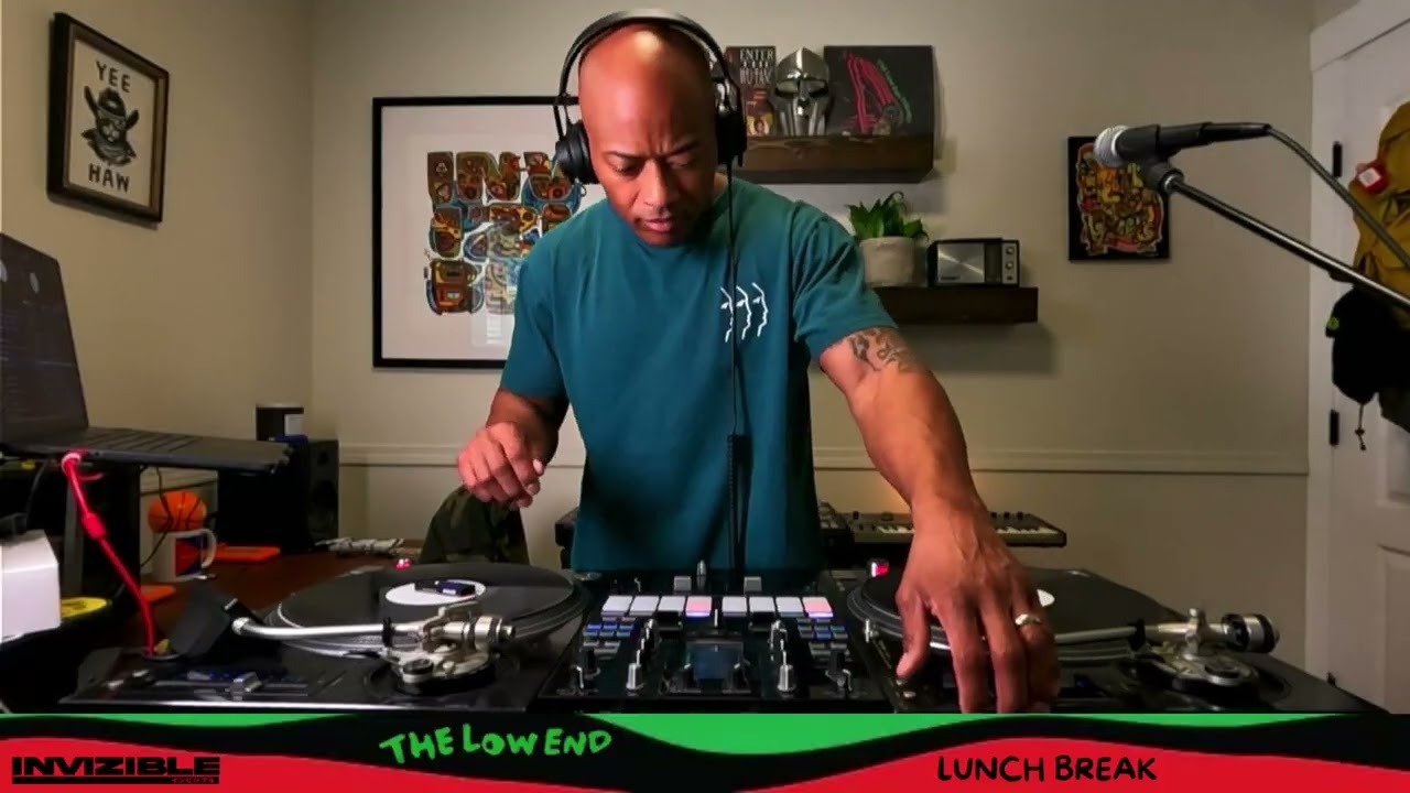 THE LOW END LUNCHBREAK (1st ever) - Day 89 of 365 #dj #livedjset  #hiphop #bass #music #foryou