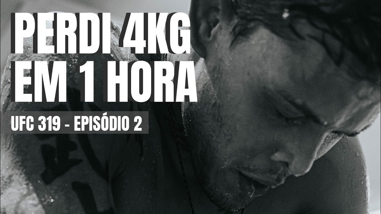 COMO PERDI 4KG EM 1H30 E NOCAUTE SINISTRO DO CARLOS PRATES - UFC 319