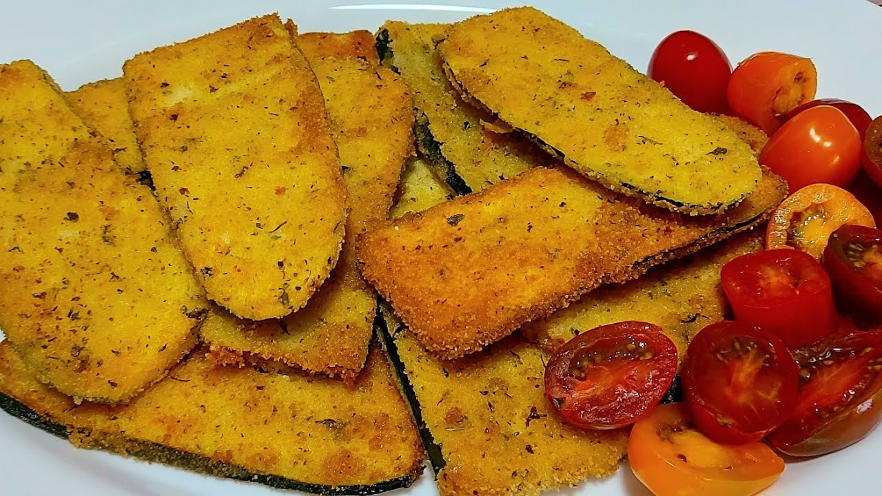 🥒🍽 CON 1 CALABACÍN 🏕 FILETES DE HUERTA ❌️ SIN CARNE // BEATRIZ COCINA