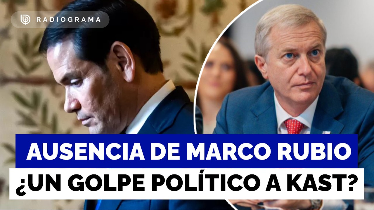 La derecha baja pérfil a ausencia de Marco Rubio en cambio de mando: valoran viaje de Kast a EEUU
