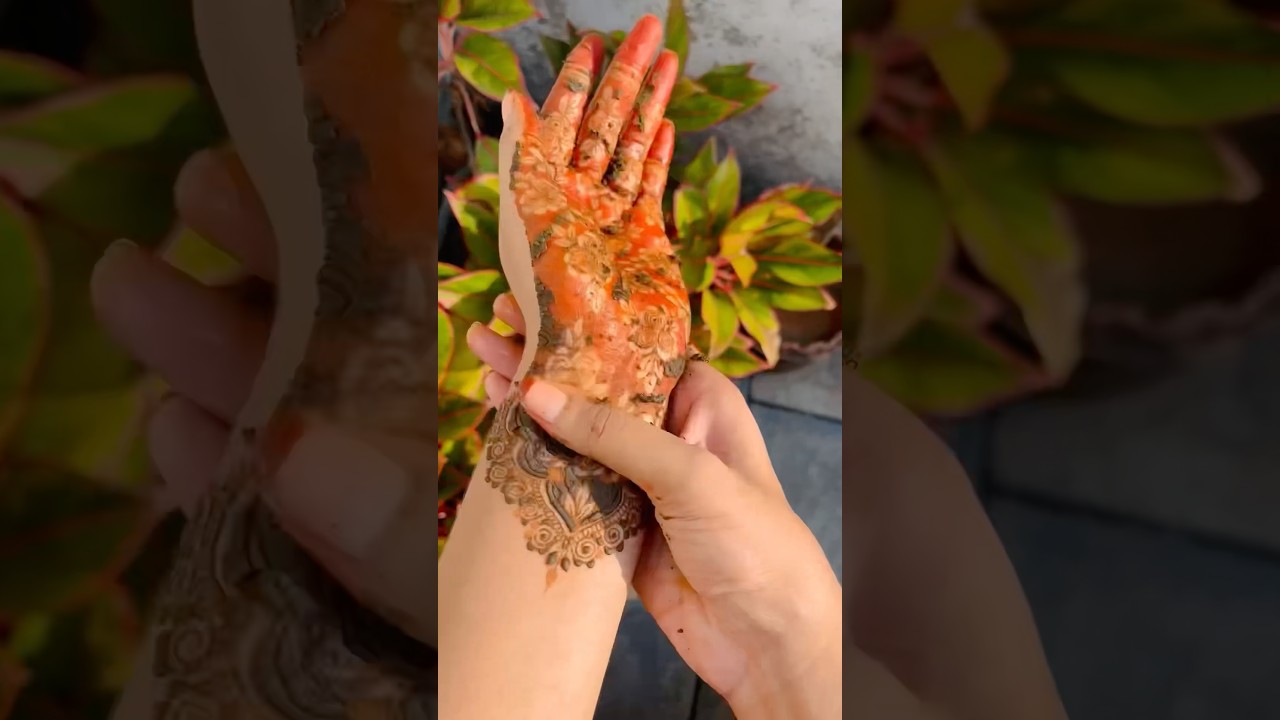 Bejca po hennie✨ #shortvideo #mehndi #hennatatto #henna #hennatattoodesign #viralshorts