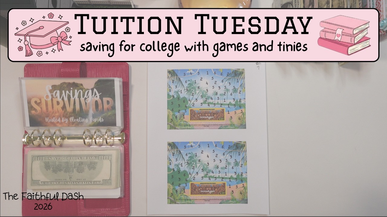 Tuition Tuesday #1 | Saving for College Tuition with Games and Tinies!