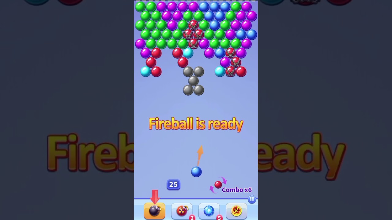 Bouble Shooters Game Level 46 | Amazing Bubble Puzzle Win! #bubbleshootergame #adultpuzzles