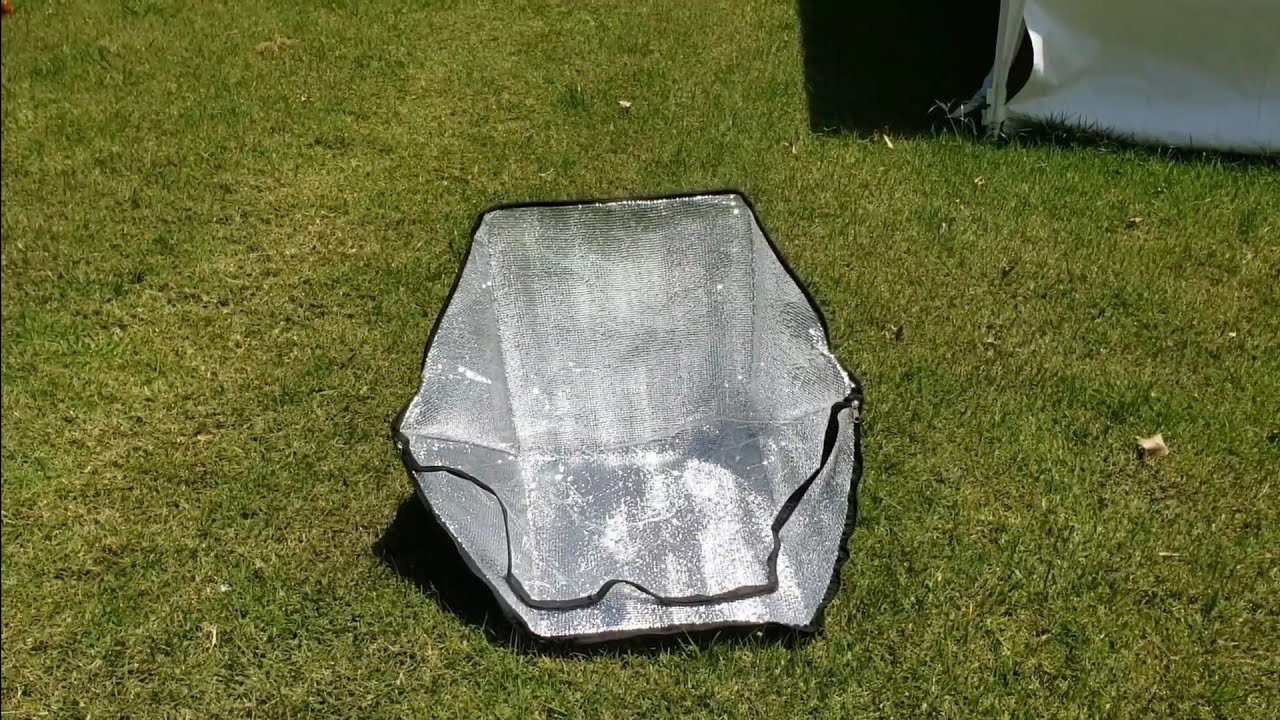 Portable Solar Oven Review🍗🍞🍕🍳🍰🥧