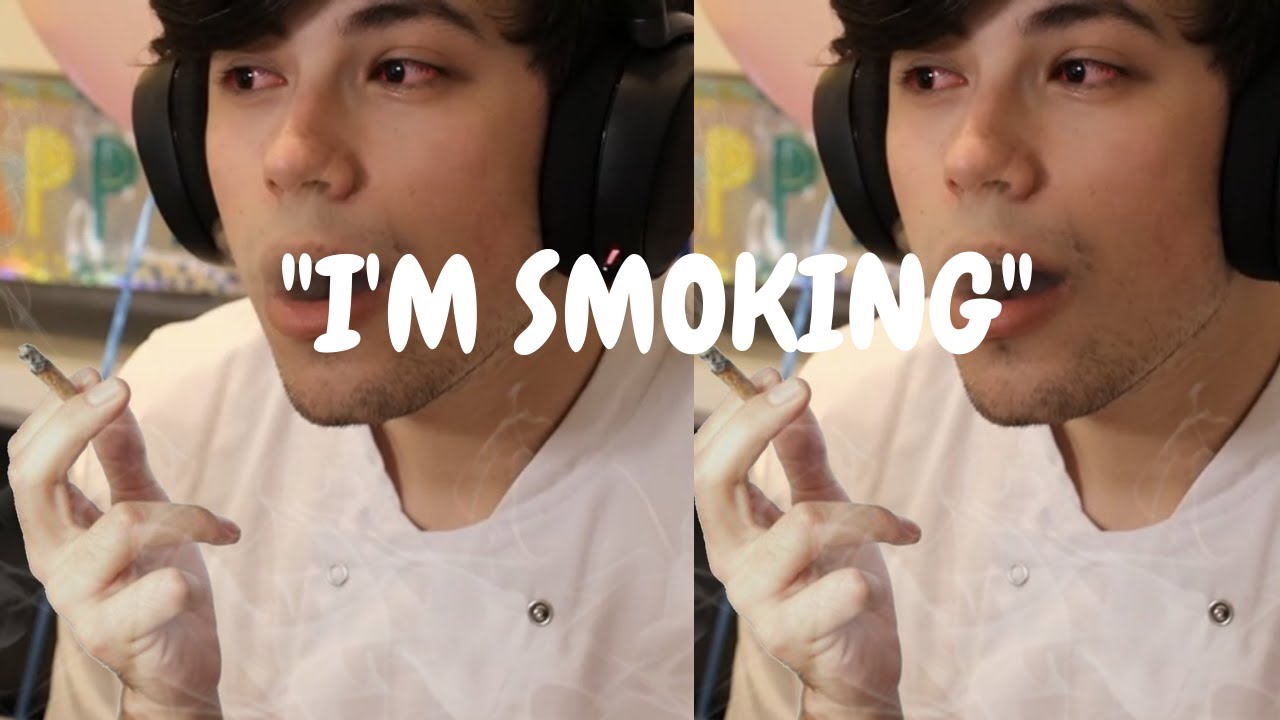 GEORGE SMOKES ON STREAM