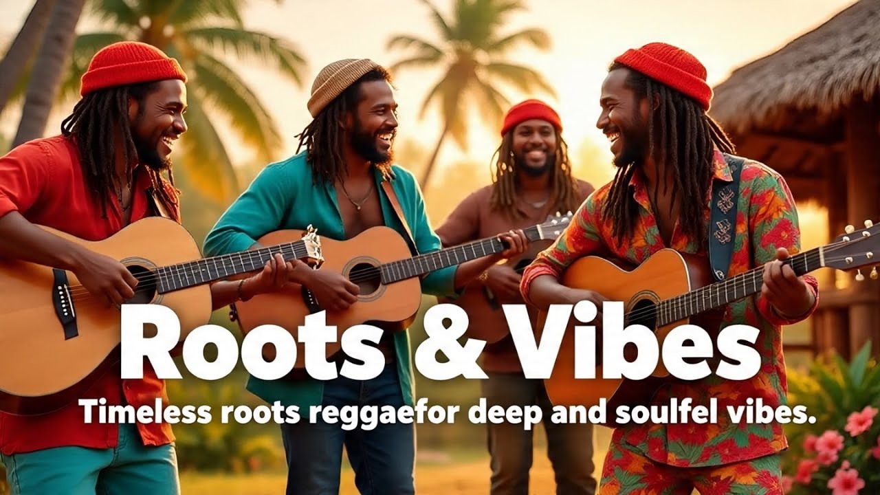 Roots Reggae Vibes 🌴 Bob Marley & Gregory Isaacs - Live Island Chill Mix ☀️🎶