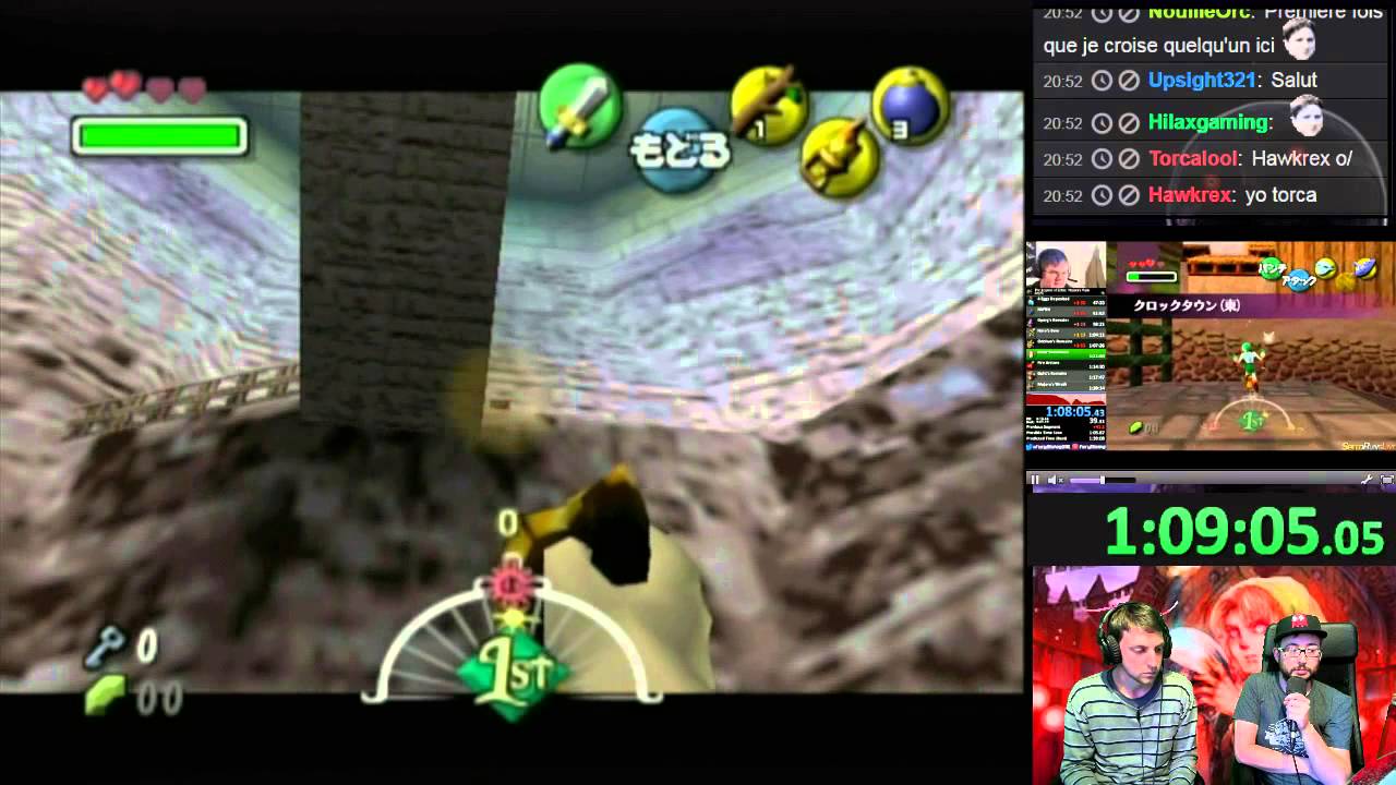 Race Zelda Majora's Mask avec Marco !