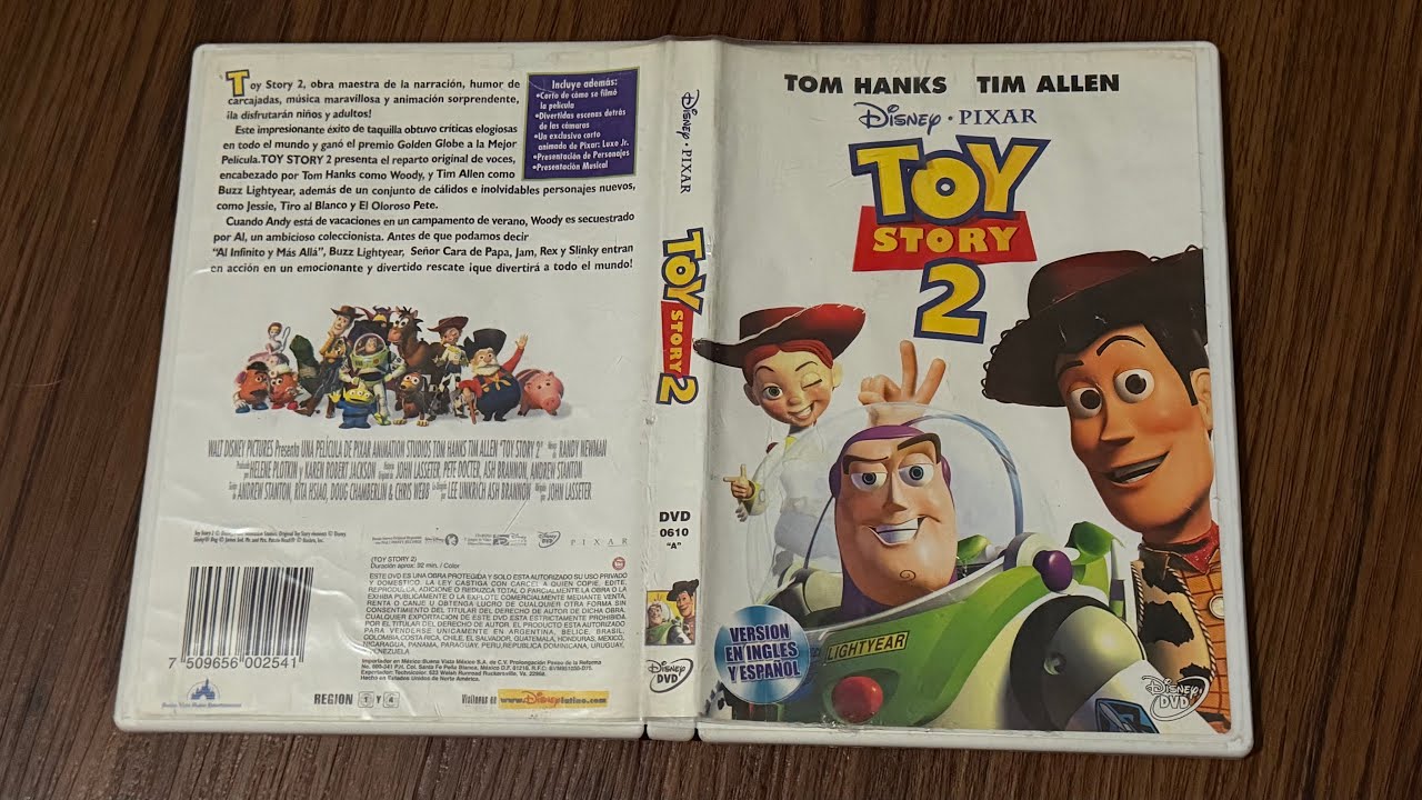 Closing To Toy Story 2 2000 Mexican DVD 