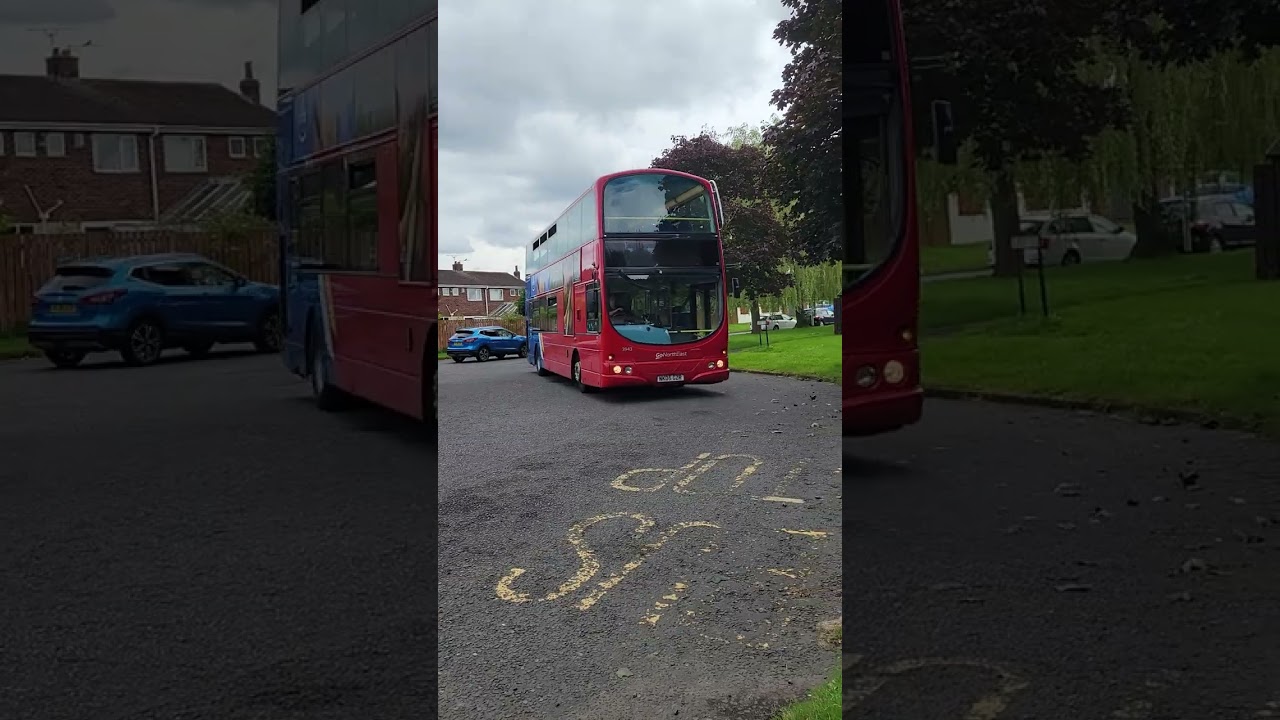 *FIRST DAY WITH GNE* 69 to Winlaton - Go North East 3943 - NK05 GZR #shorts