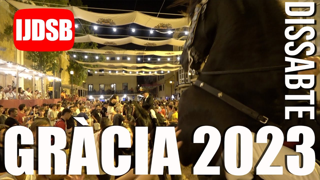 Dissabte de Gràcia 2023 🔴 Maó 🐴 Festes de Menorca