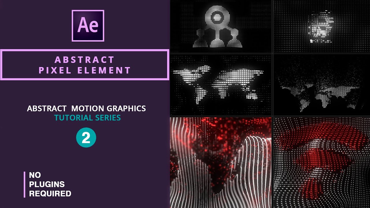Анимация пиксельных 3D-элементов в AE | Учебное пособие по After Effects | Без плагинов