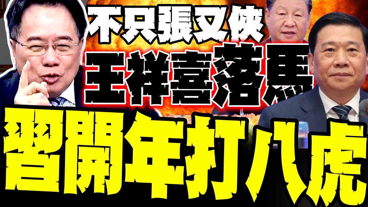 不只張又俠! 王祥喜被查 又一個高官落馬! 蔡正元評習近平這波清洗真正目的