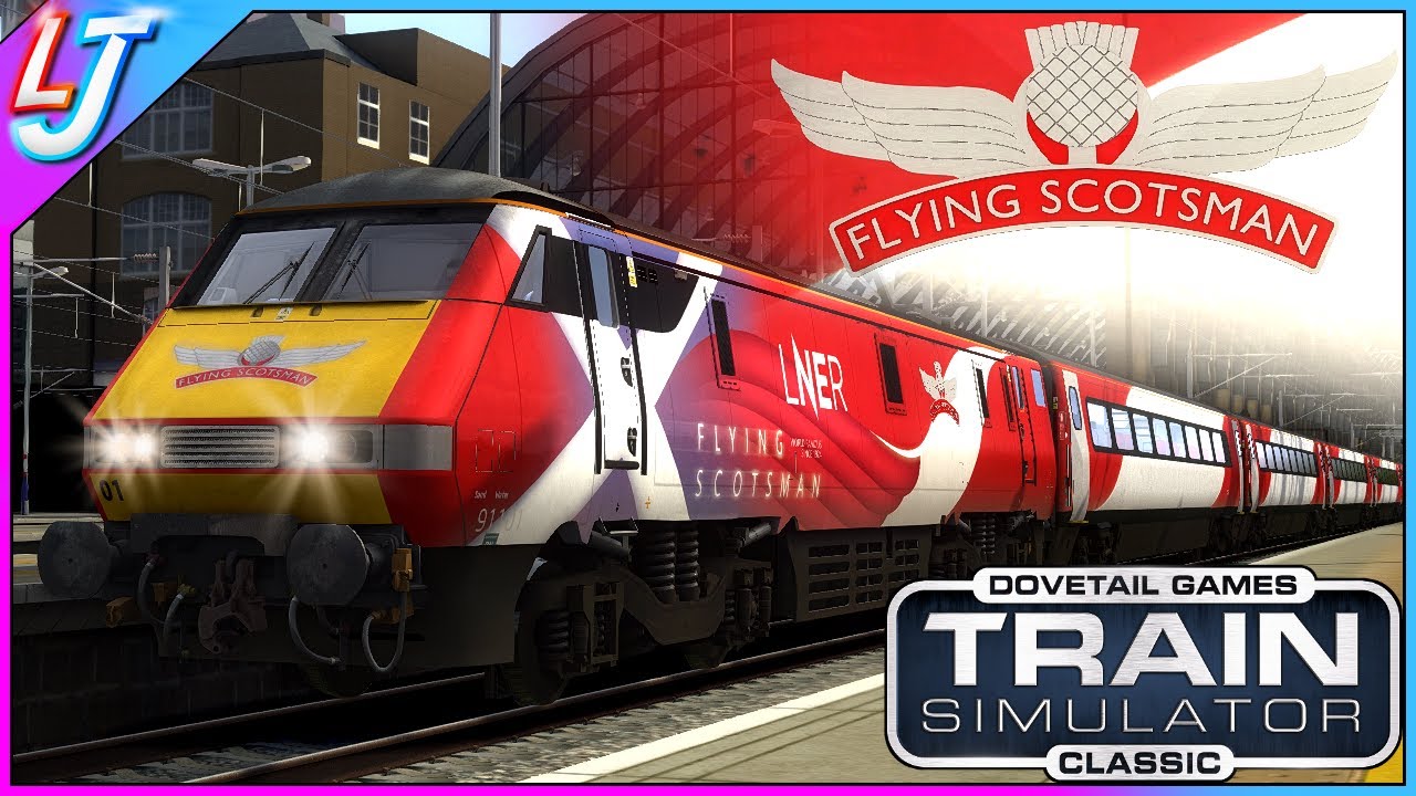 Train Simulator - Class 91 Flying Scotsman (LIVE!)