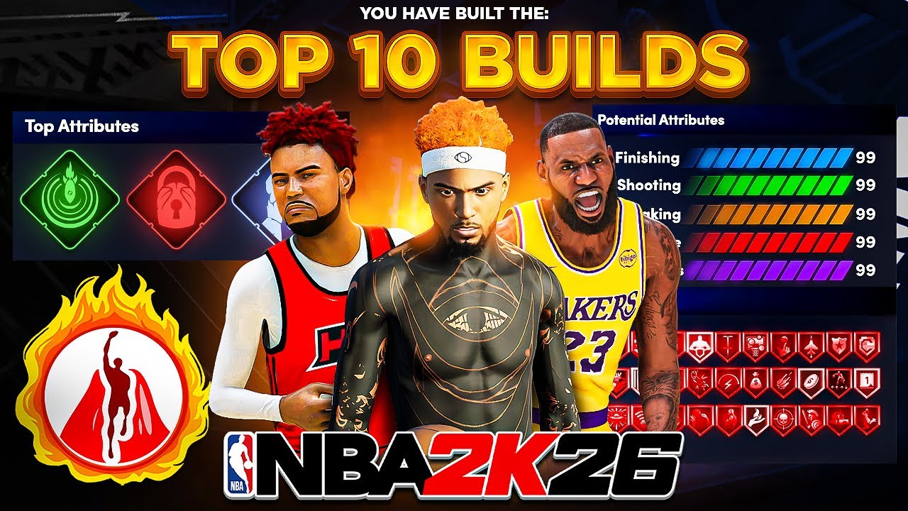 ТОП-10 ЛУЧШИХ СБОРОК В NBA 2K26