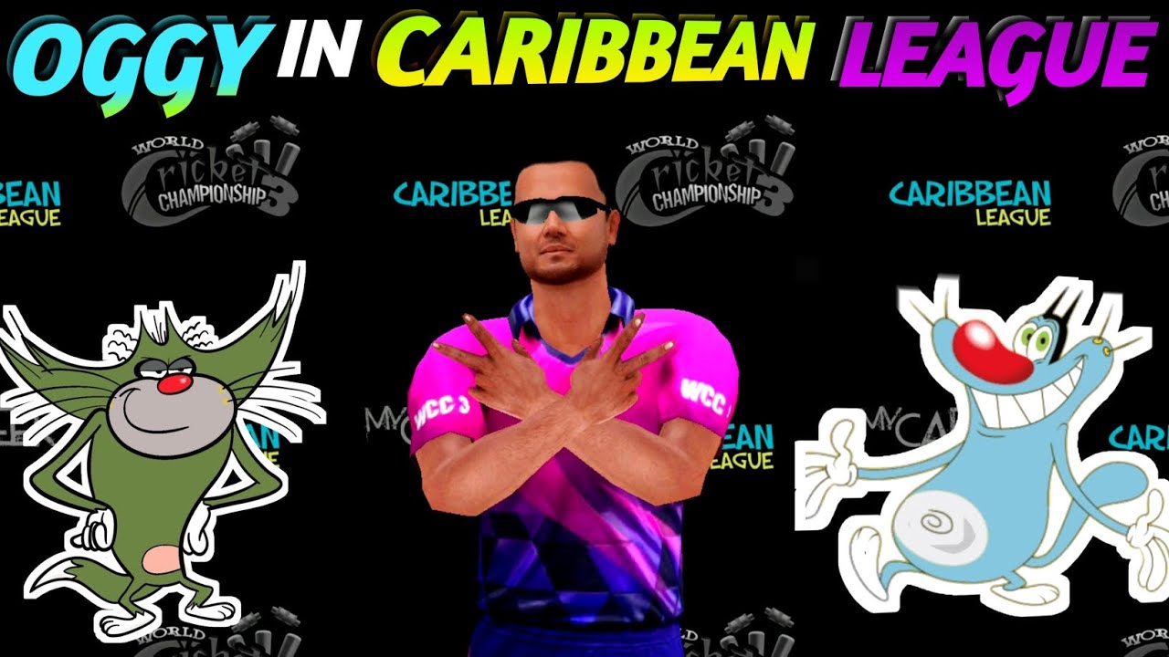 OGGY In Caribbean League in Wcc3 Career Mode | World Cricket Championship 3