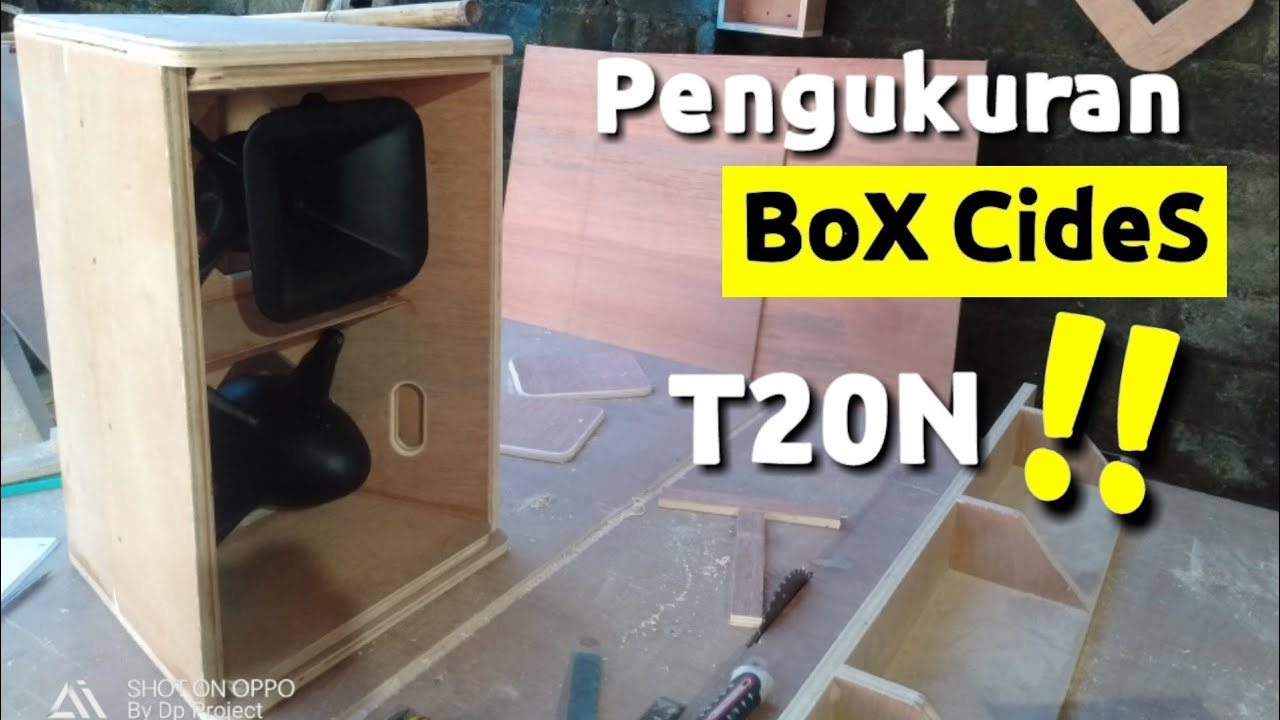 SKEMA BOX T20N // LENGKAP UKURAN