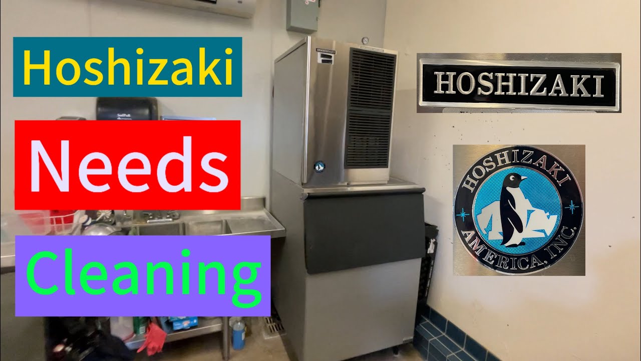 Hoshizaki ice machine cleaning