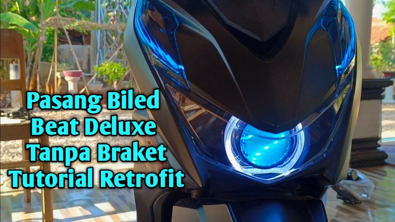 Pasang Biled Tanpa Braket Beat Deluxe (Retrofit)