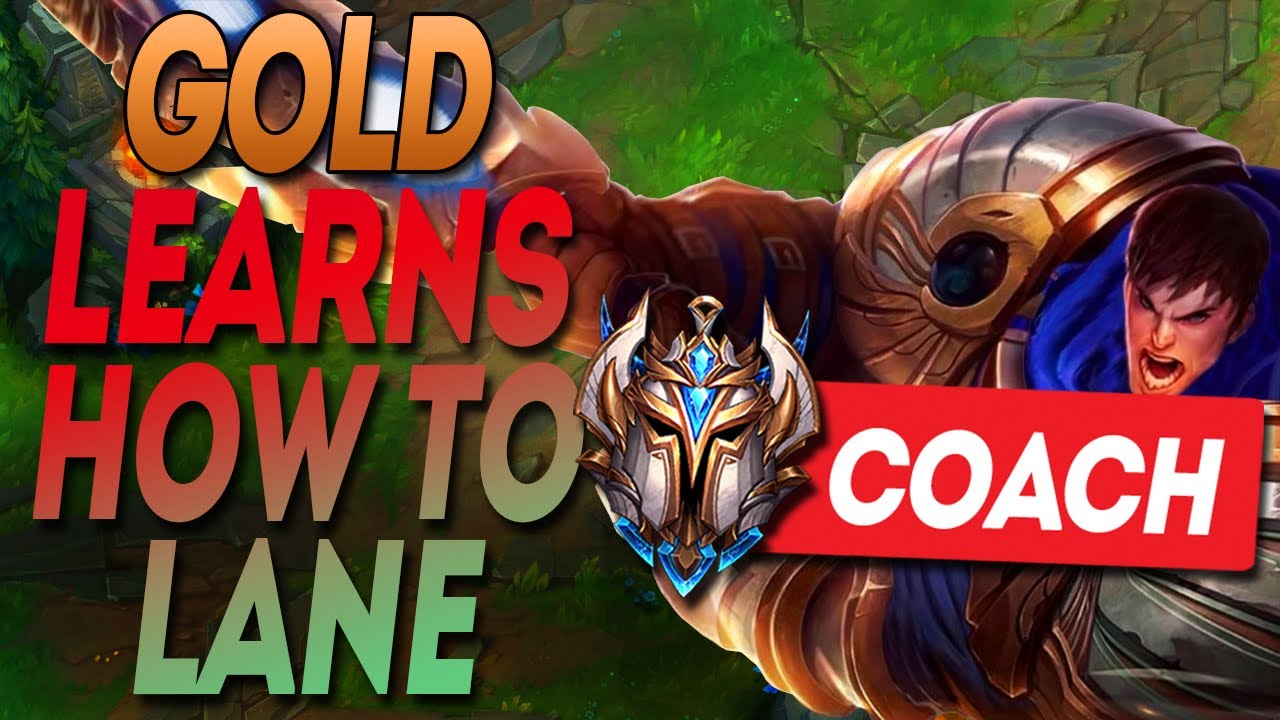 Gold Player Learns LANING and MACRO! Challenger LoL Coach.