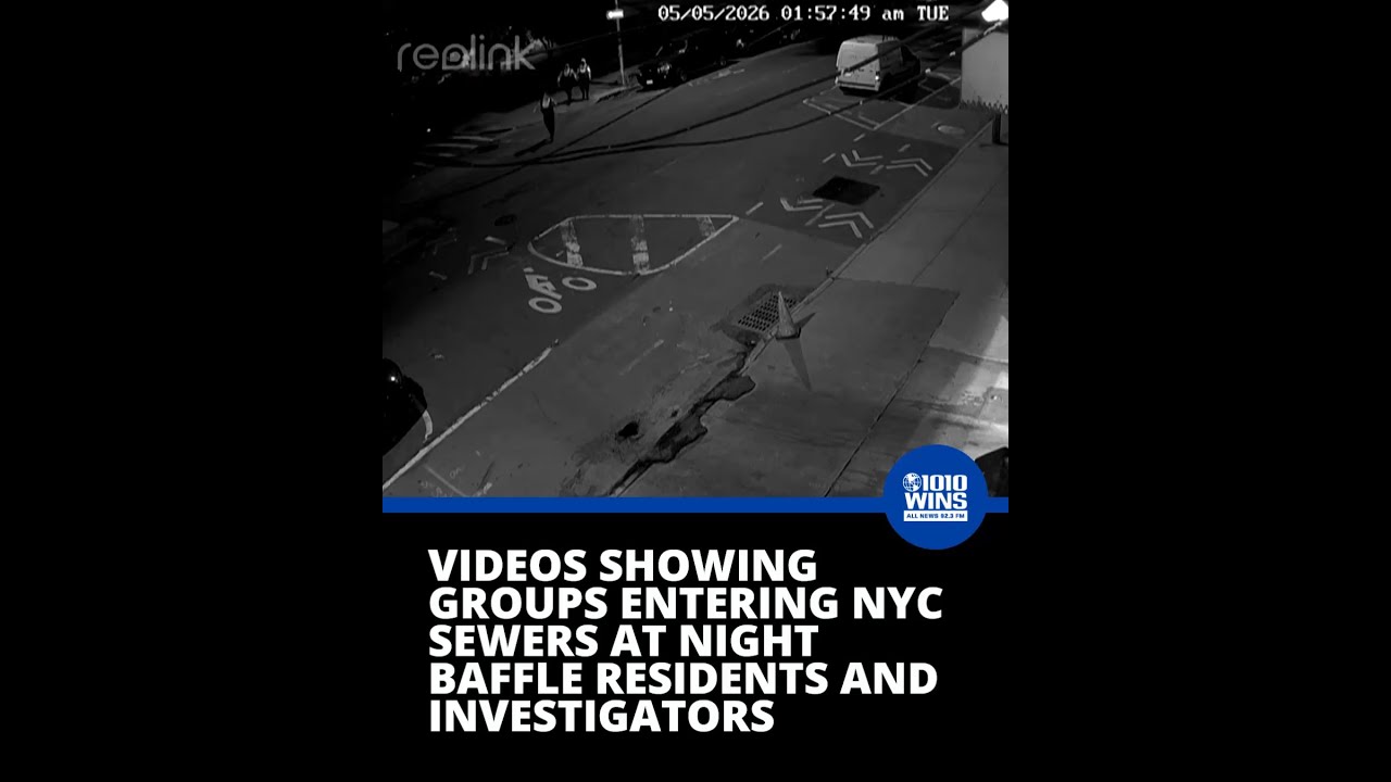 Videos showing groups of people entering NYC sewers at night baffle residents and investigators