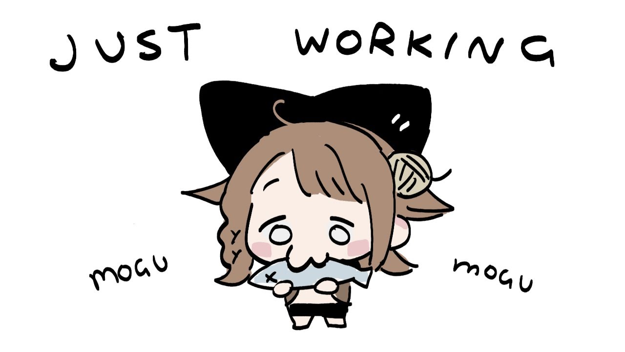【DRAWING】 Just working!  【Tabby Ragtan🧶 | Vtuber】