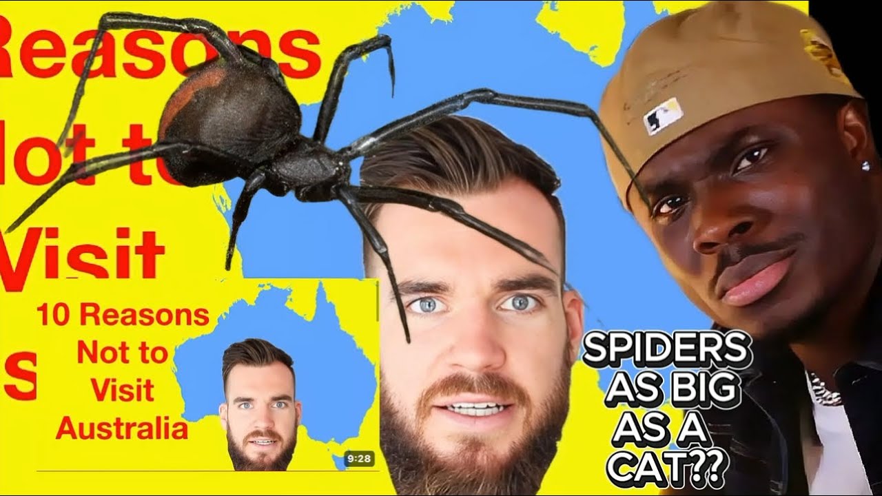 🇺🇸🇦🇺10 ПРИЧИН НЕ ПОСЕЩАТЬ АВСТРАЛИЮ - РЕАКЦИЯ😱@IsaacButterfield