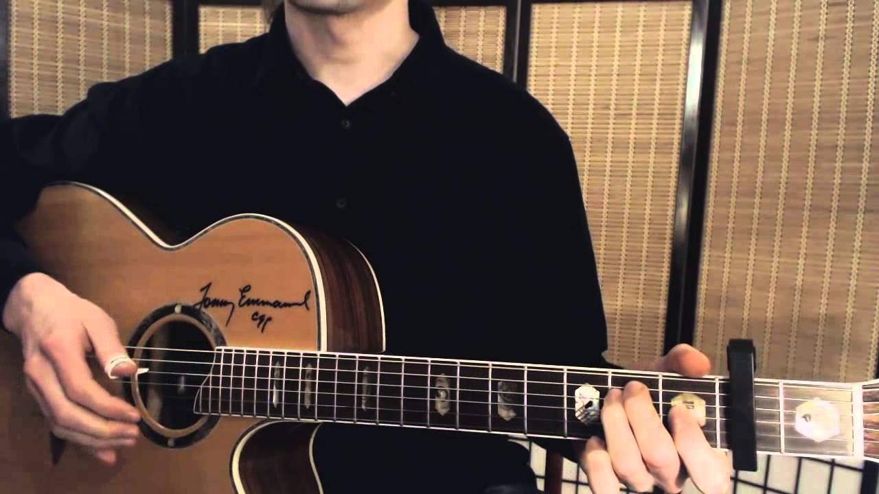 Happy Hour (Tommy Emmanuel) - fingerstyle lesson