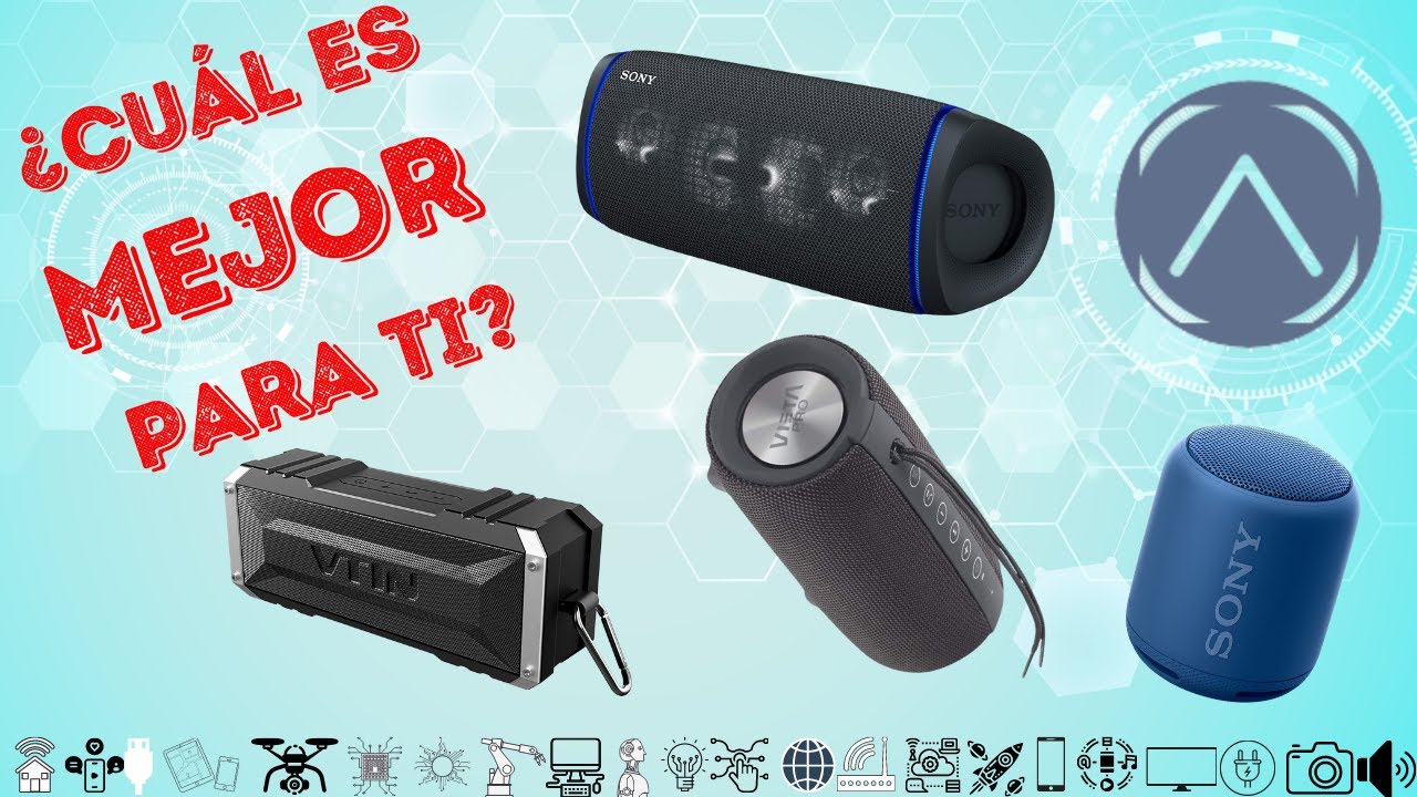 MEJORES altavoces Bluetooth portátiles de 2021 TOP 9