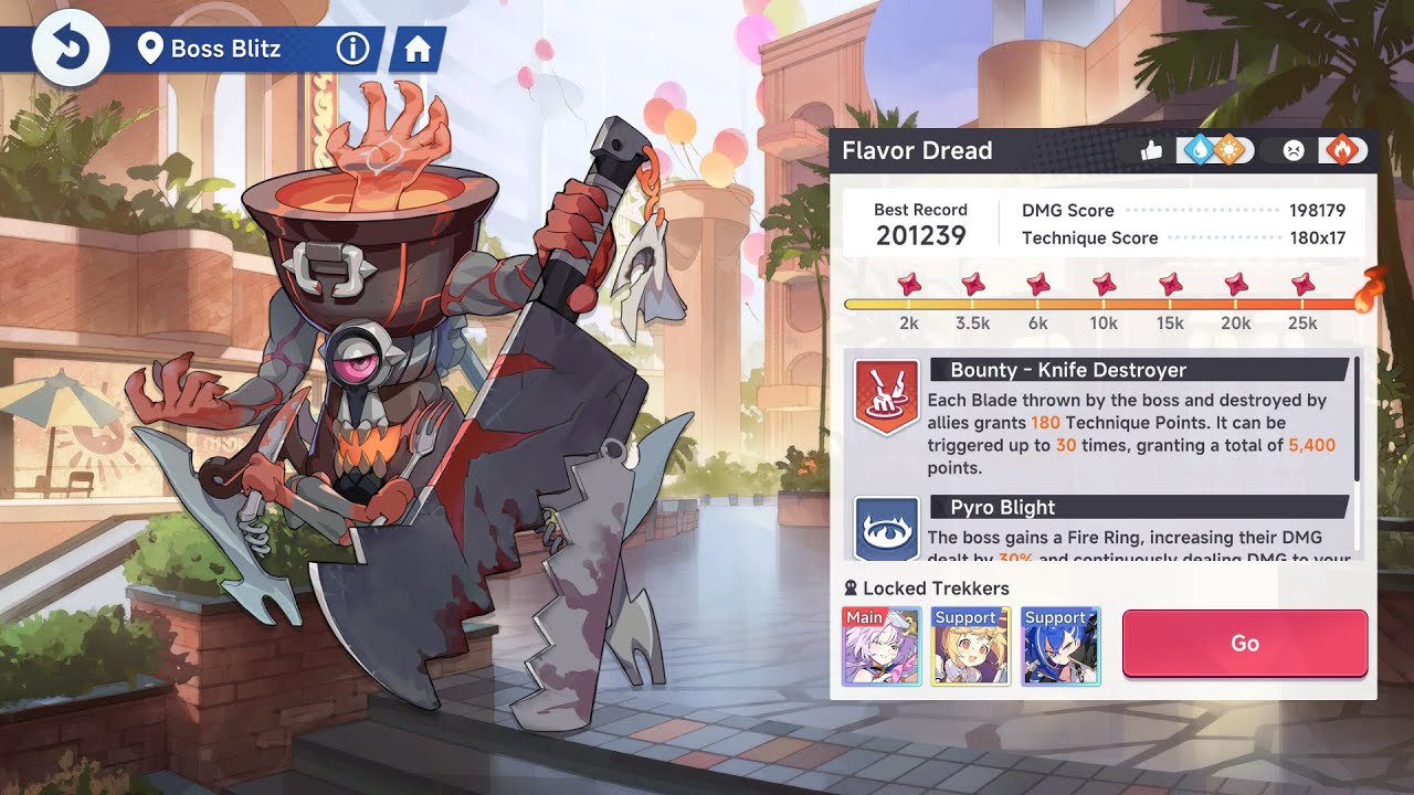 [Stella Sora] Snow Bunny Shia vs Boss Blitz | 200k Score