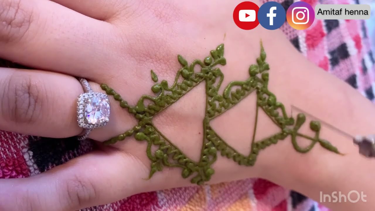 نقش الخنجر/انواع السقوة لكتخلي الحنة تخرج زوينة