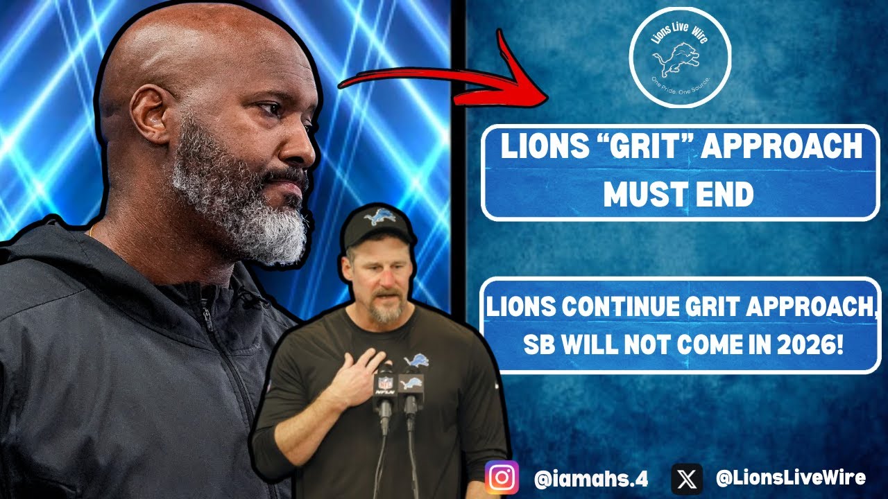 The Lions MUST Get Away From Their 