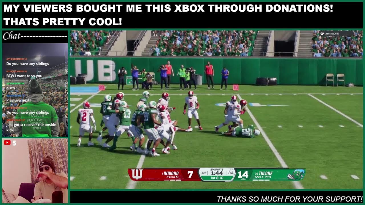 {LIVE} MVOS plays EA College Football 26