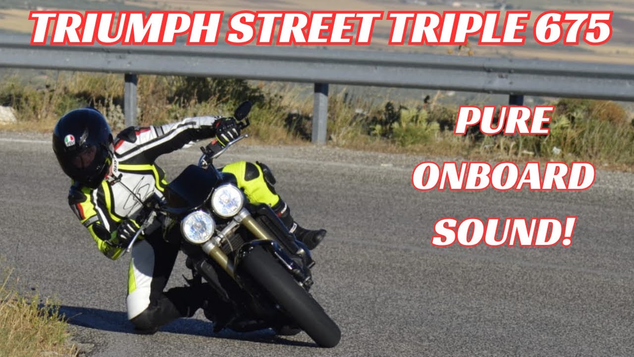 Quanto può essere veloce una naked del 2007? Triumph Street triple 675
