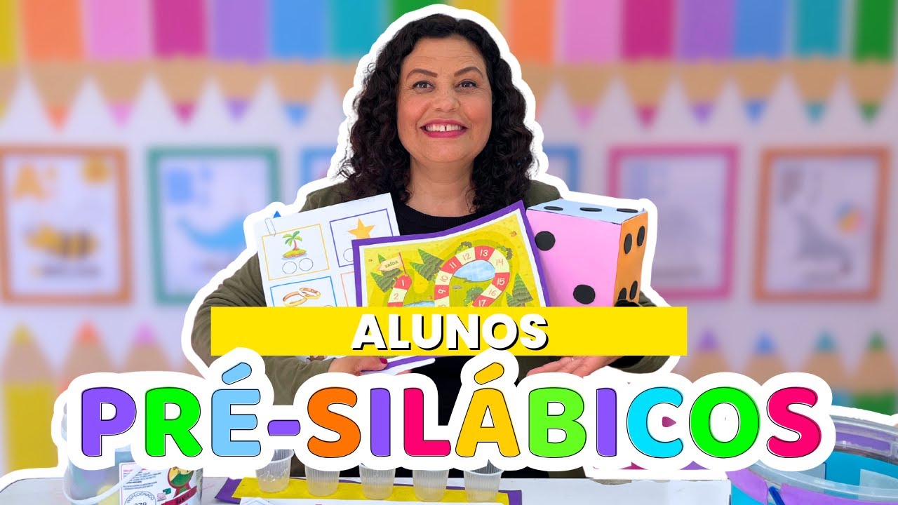 ATIVIDADES PARA PRÉ-SILÁBICOS + Atividades Lúdicas e Sistemáticas 