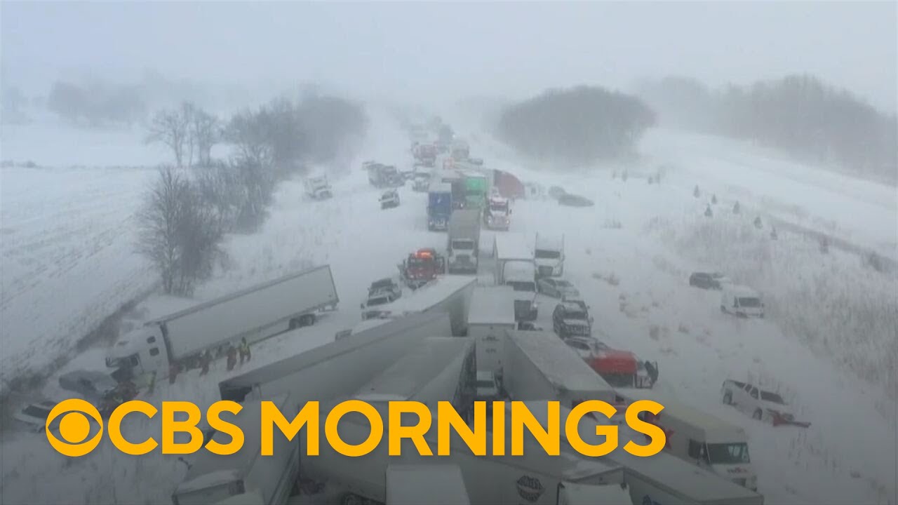 Dangerously cold temperatures and whiteout conditions slam northern U.S.