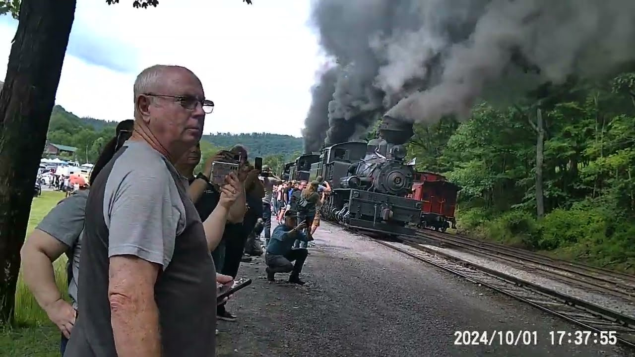 Cass Scenic Railroad Parade of Steam 2025 First Take. PART 1.