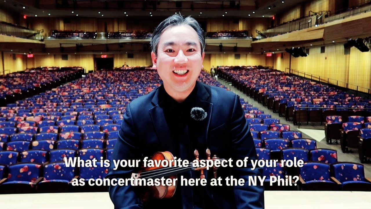 Introducing our concertmaster: Frank Huang