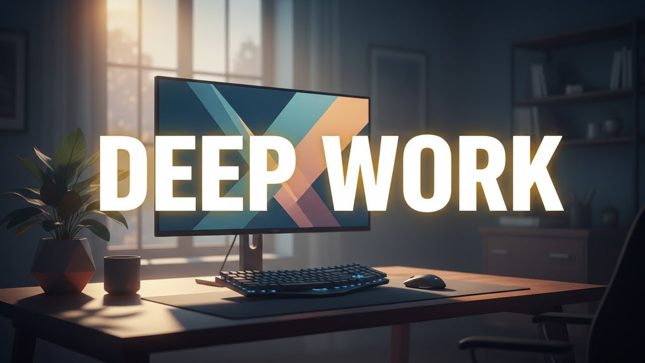 Deep Work — Morning Focus Electronica for Total Immersion