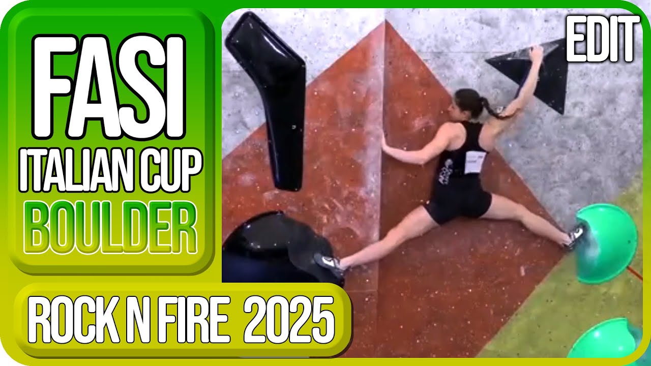FASI | Italian Cup | Boulder Finals | RocknFire | 2025