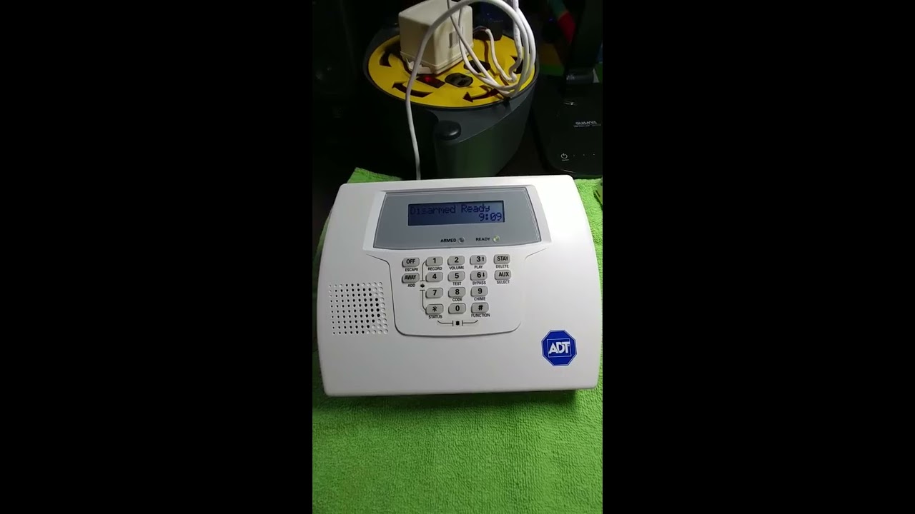 ADT Alarm Honeywell QuickConnect Lynx Plus - Programming by PME